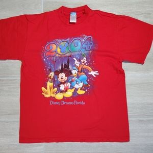 2004 Disney Dreams Florida Mickey and Friends, size L
